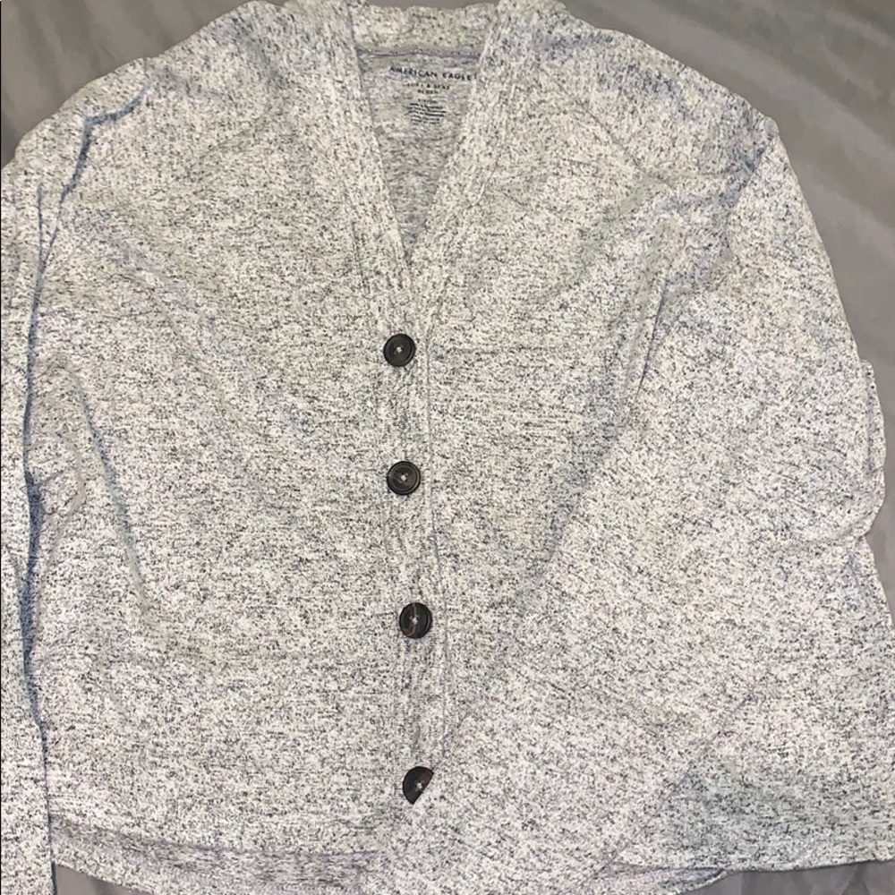 American Eagle Cropped Cardigan